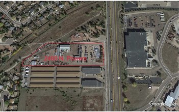 2480 N Powers Blvd, Colorado Springs, CO - aerial  map view