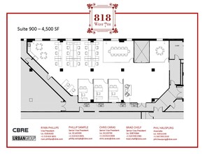 818 W 7th St, Los Angeles, CA for rent Floor Plan- Image 1 of 1