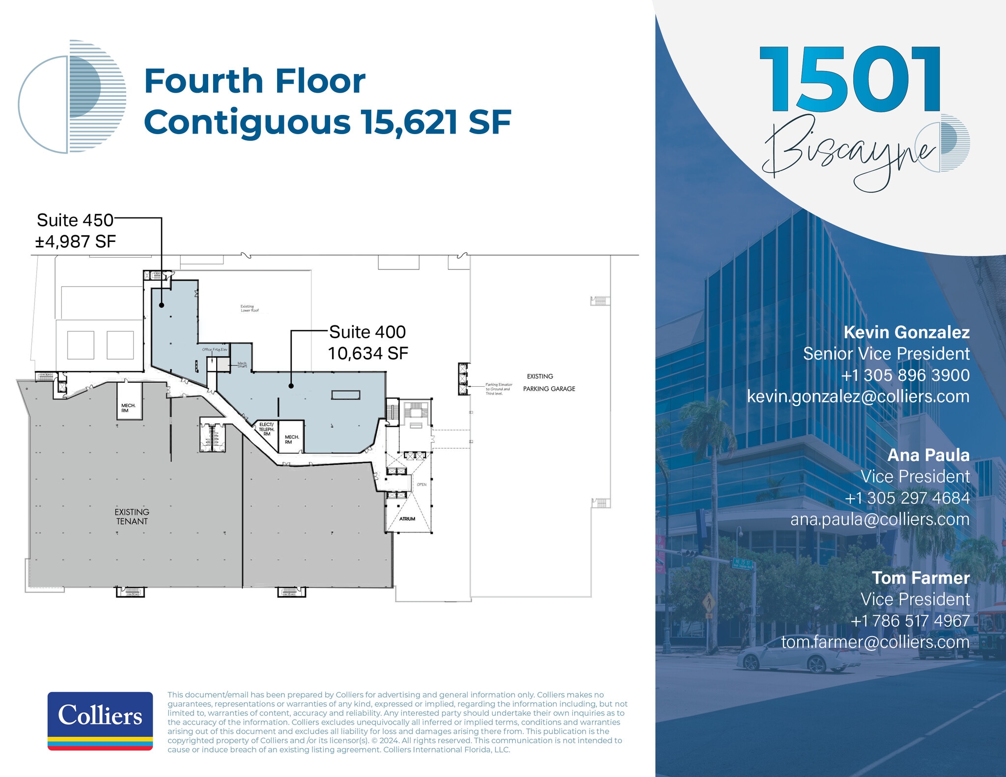 1501 Biscayne Blvd, Miami, FL to rent Floor Plan- Image 1 of 1
