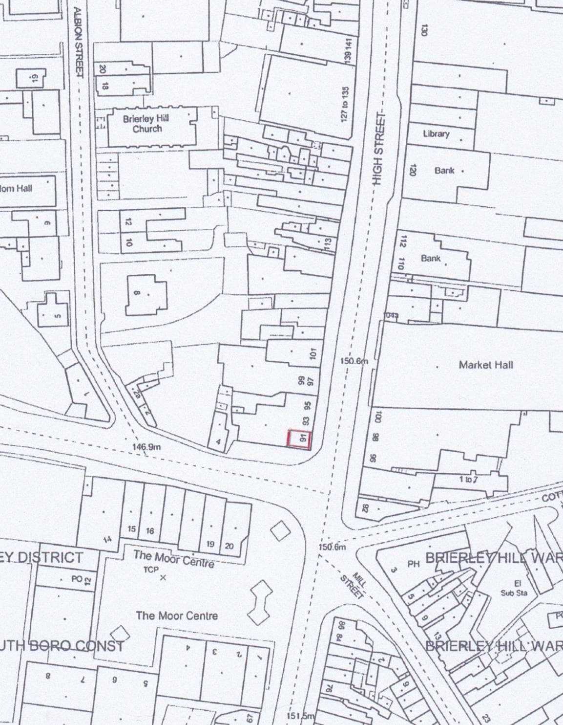 91-93 High St, Brierley Hill to rent Map- Image 1 of 1