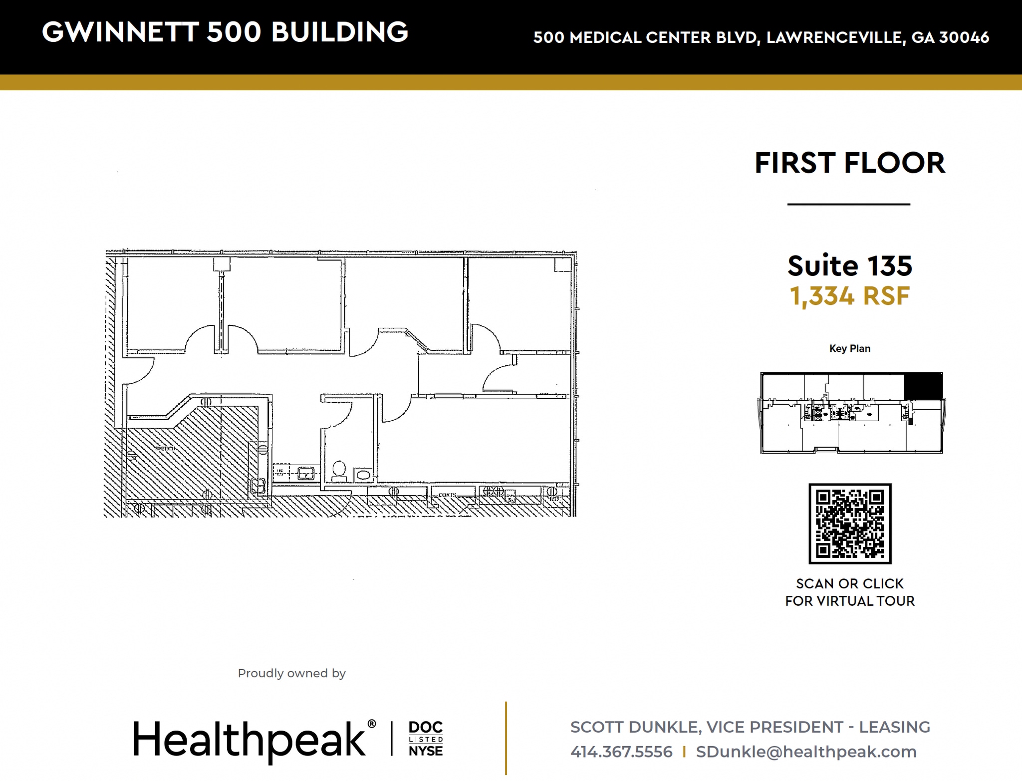 500 Medical Center Blvd, Lawrenceville, GA to rent Floor Plan- Image 1 of 1