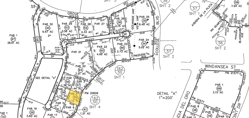 1338 Rocky Point Dr, Oceanside, CA for sale - Plat Map - Image 3 of 3