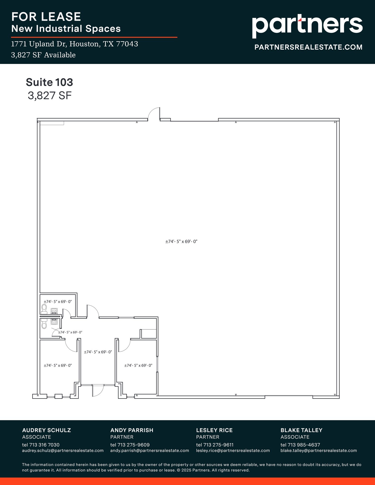 1771 Upland Dr, Houston, TX to rent Site Plan- Image 1 of 1