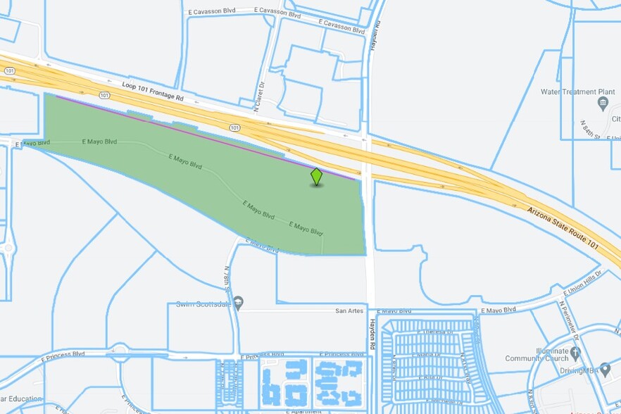 SWC Hayden Rd & Loop 101, Scottsdale, AZ for rent - Plat Map - Image 3 of 3