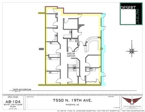 7550 N 19th Ave, Phoenix, AZ for rent Floor Plan- Image 1 of 24