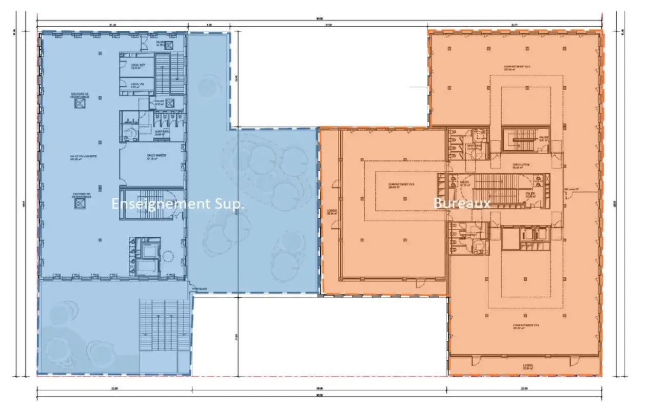 26-36 Rue Du Tonkin, Villeurbanne to rent Floor Plan- Image 1 of 1