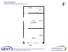 4990 SW 52nd St, Fort Lauderdale, FL for rent Floor Plan- Image 2 of 4