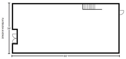 1019 Flatbush Ave, Brooklyn, NY for rent Floor Plan- Image 2 of 2