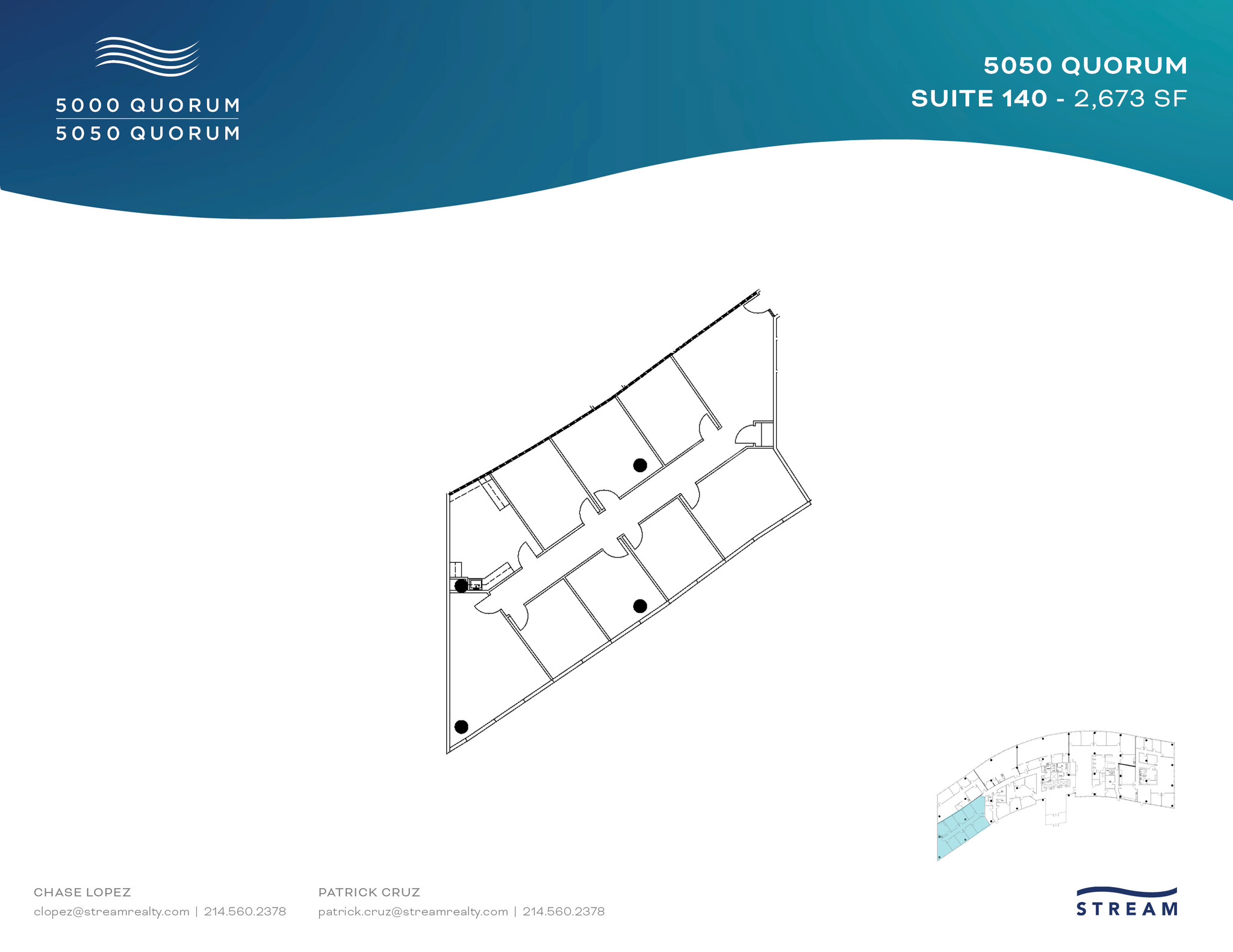 5050 Quorum Dr, Dallas, TX for rent Floor Plan- Image 1 of 1