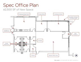537 Discovery Dr, West Chicago, IL to rent Floor Plan- Image 1 of 3
