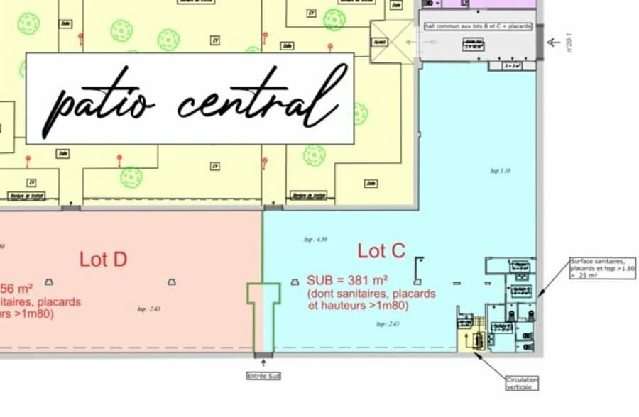 Office in Vénissieux to rent - Floor Plan - Image 2 of 26