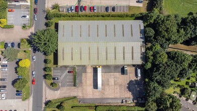 Millwey Rise Industrial Estate, Axminster, DEV - aerial  map view