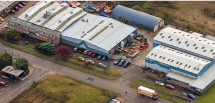 4 Redwongs Way, Huntingdon, CAM - Aerial map view