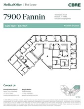 7900 Fannin St, Houston, TX for rent Floor Plan- Image 1 of 1