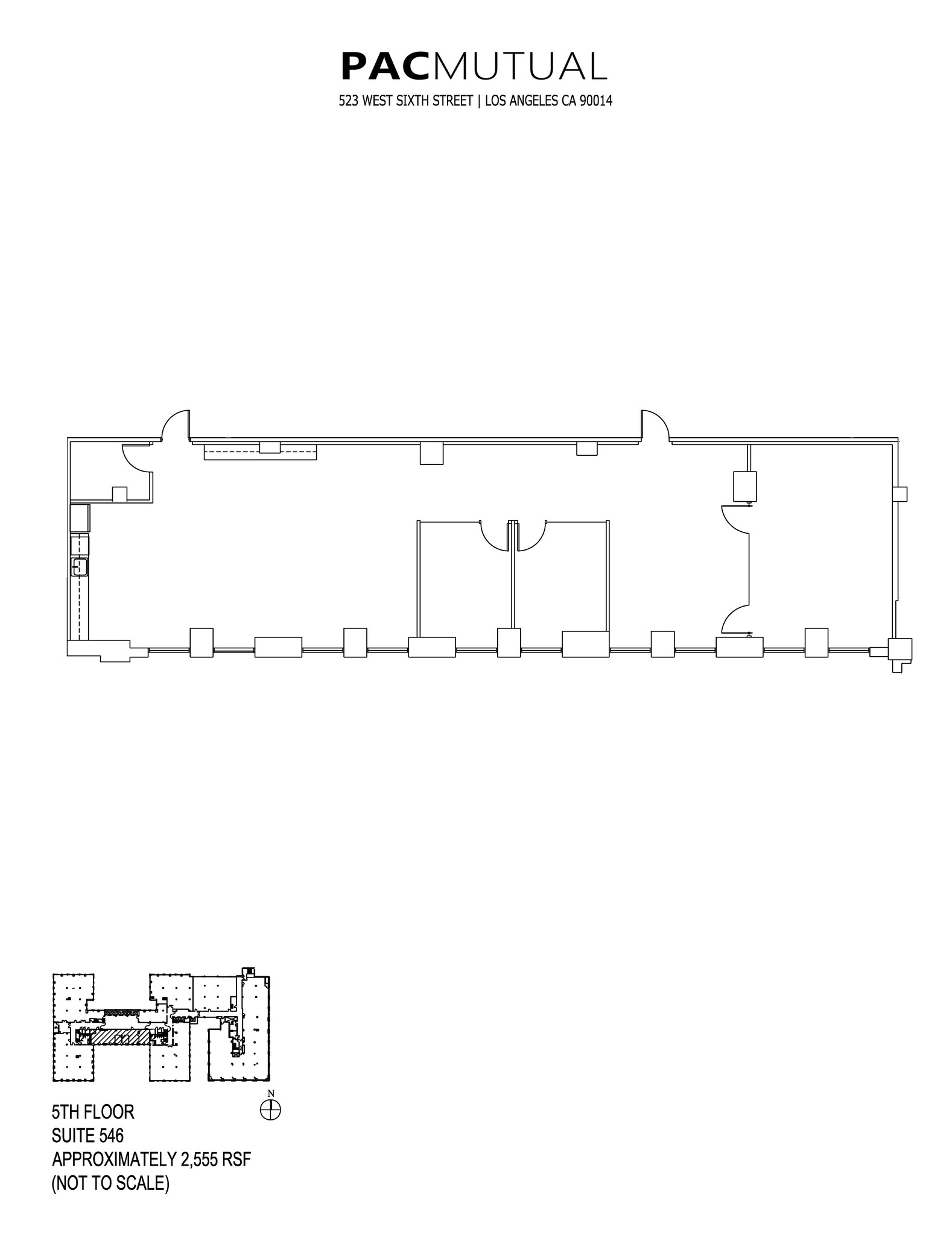 523 W 6th St, Los Angeles, CA for rent Floor Plan- Image 1 of 1