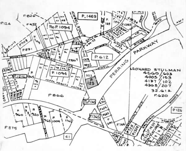 8831 Satyr Hill Rd, Parkville, MD for rent - Plat Map - Image 2 of 5