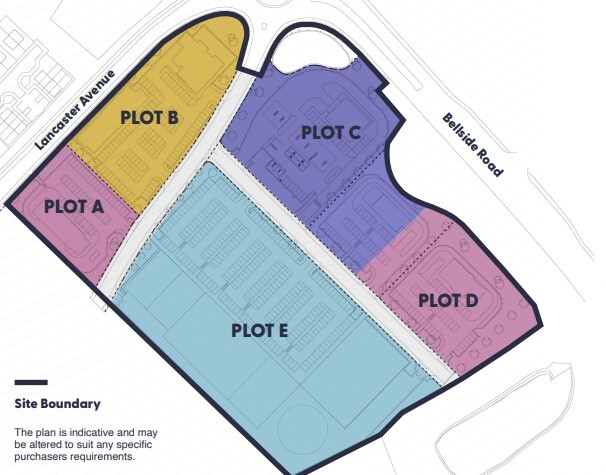 Lancaster Ave, Chapelhall for sale - Site Plan - Image 1 of 1