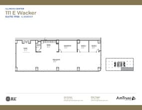 111 E Wacker Dr, Chicago, IL to rent Floor Plan- Image 1 of 9