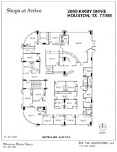 2800 Kirby Dr, Houston, TX to rent Floor Plan- Image 1 of 1