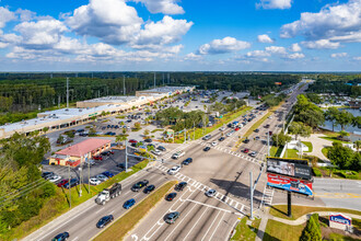 21501 Village Lakes Shopping Ctr Dr, Land O Lakes, FL - aerial  map view