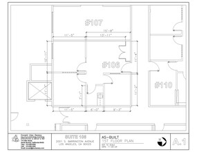 2001 S Barrington Ave, Los Angeles, CA for rent Site Plan- Image 1 of 1