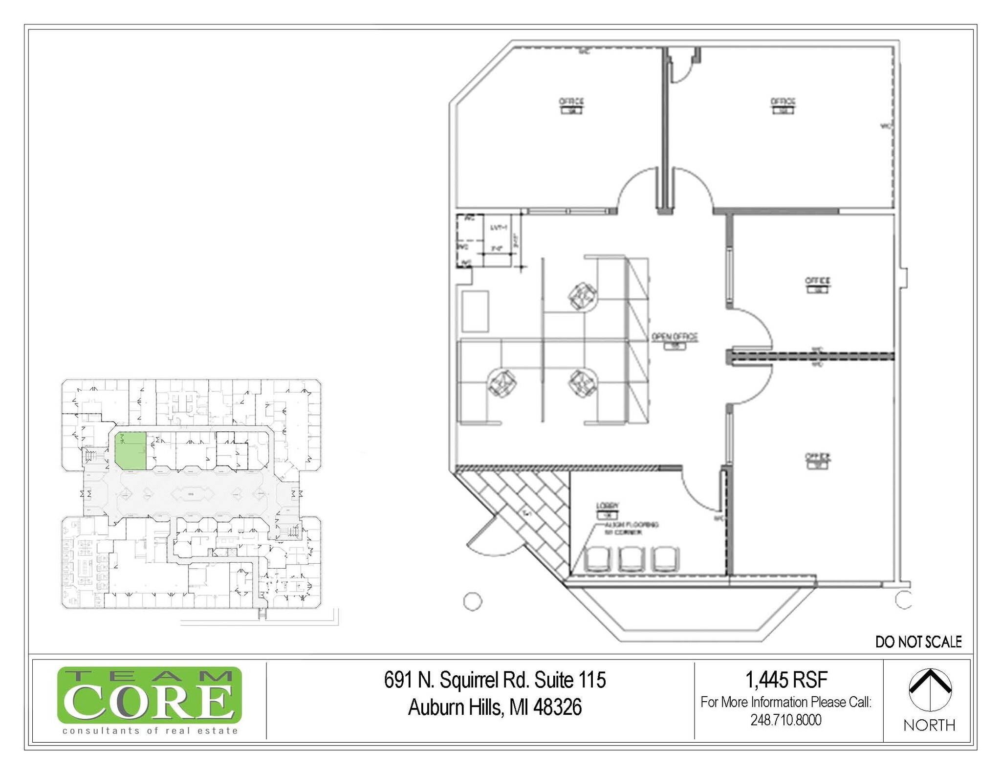 691 N Squirrel Rd, Auburn Hills, MI to rent Floor Plan- Image 1 of 1