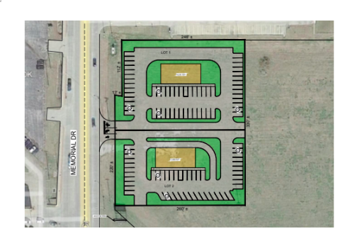 14823 S Memorial Dr, Bixby, OK for rent - Site Plan - Image 1 of 1