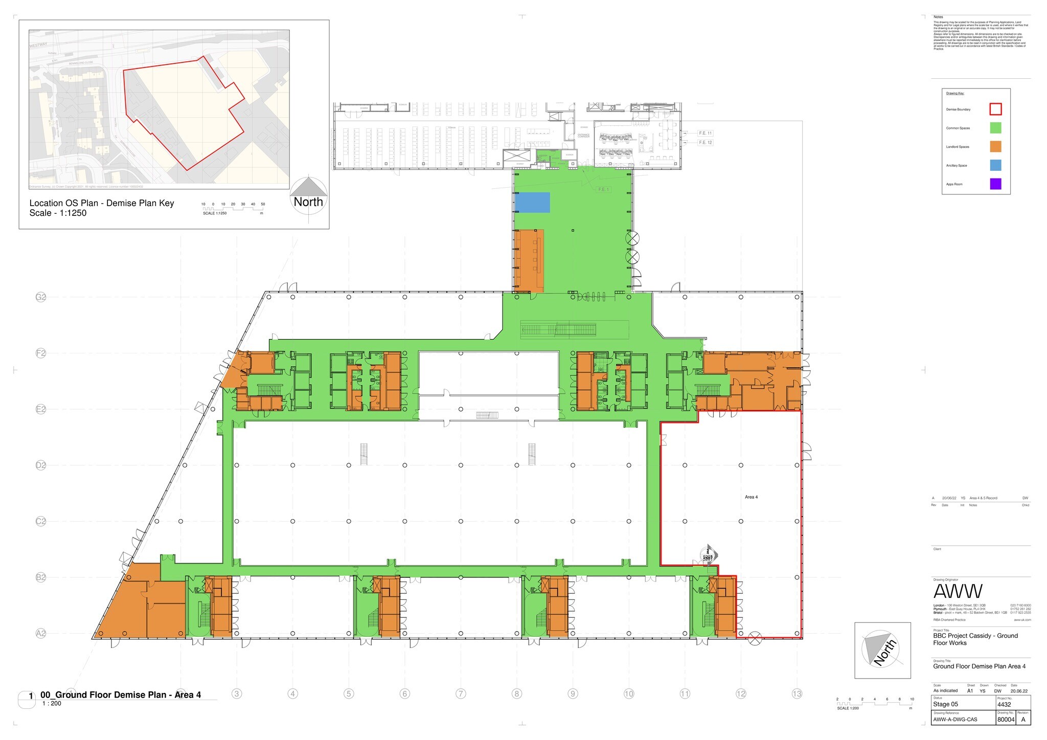 Wood Ln, London to rent Site Plan- Image 1 of 4