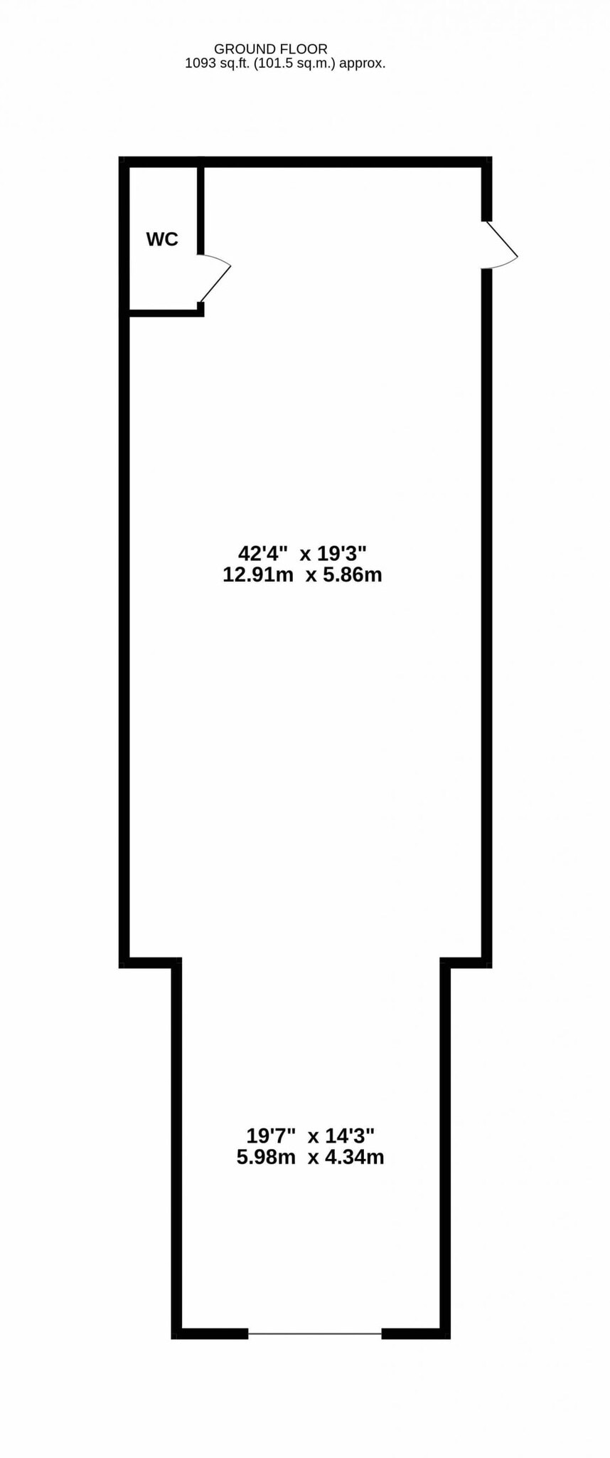 Lyncastle Way, Warrington to rent Floor Plan- Image 1 of 5