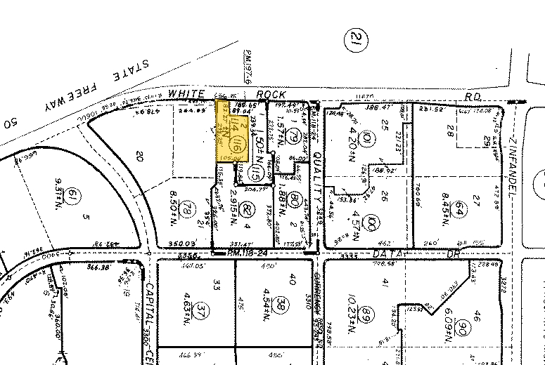 10670 White Rock Rd, Rancho Cordova, CA for rent - Plat Map - Image 2 of 13