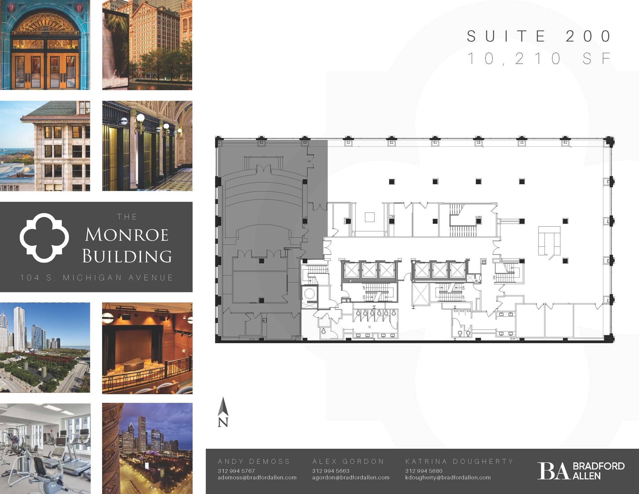 104 S Michigan Ave, Chicago, IL to rent Floor Plan- Image 1 of 6