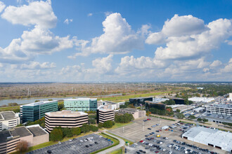 12121 Wickchester Ln, Houston, TX - aerial  map view