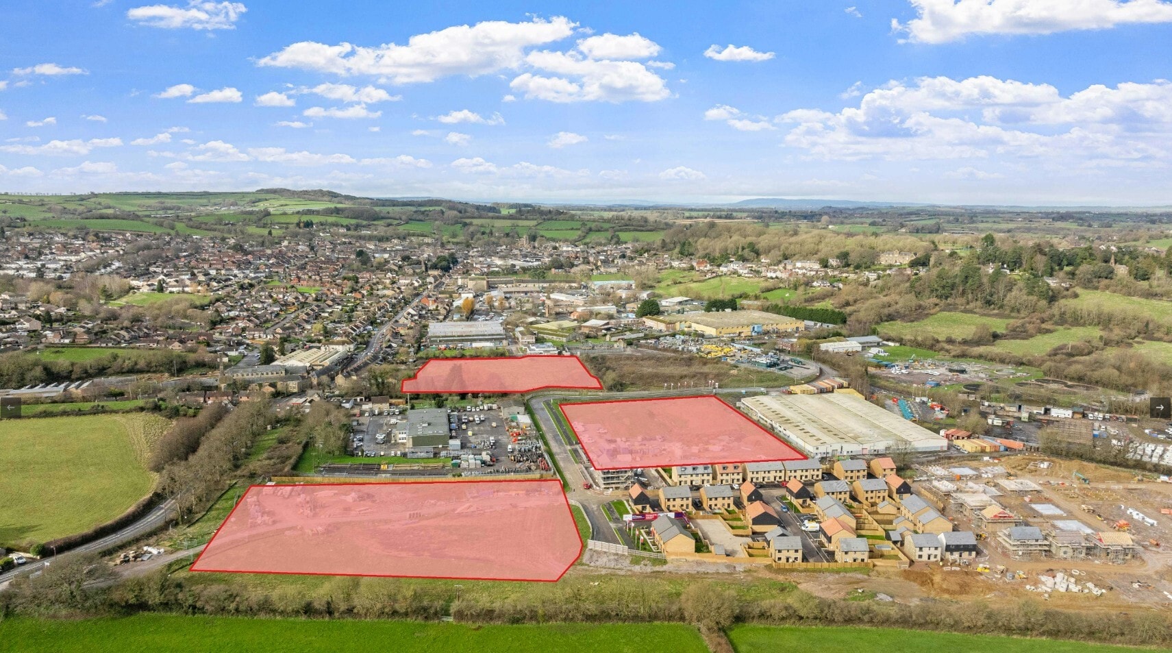 Station Rd, Crewkerne for sale Aerial- Image 1 of 3