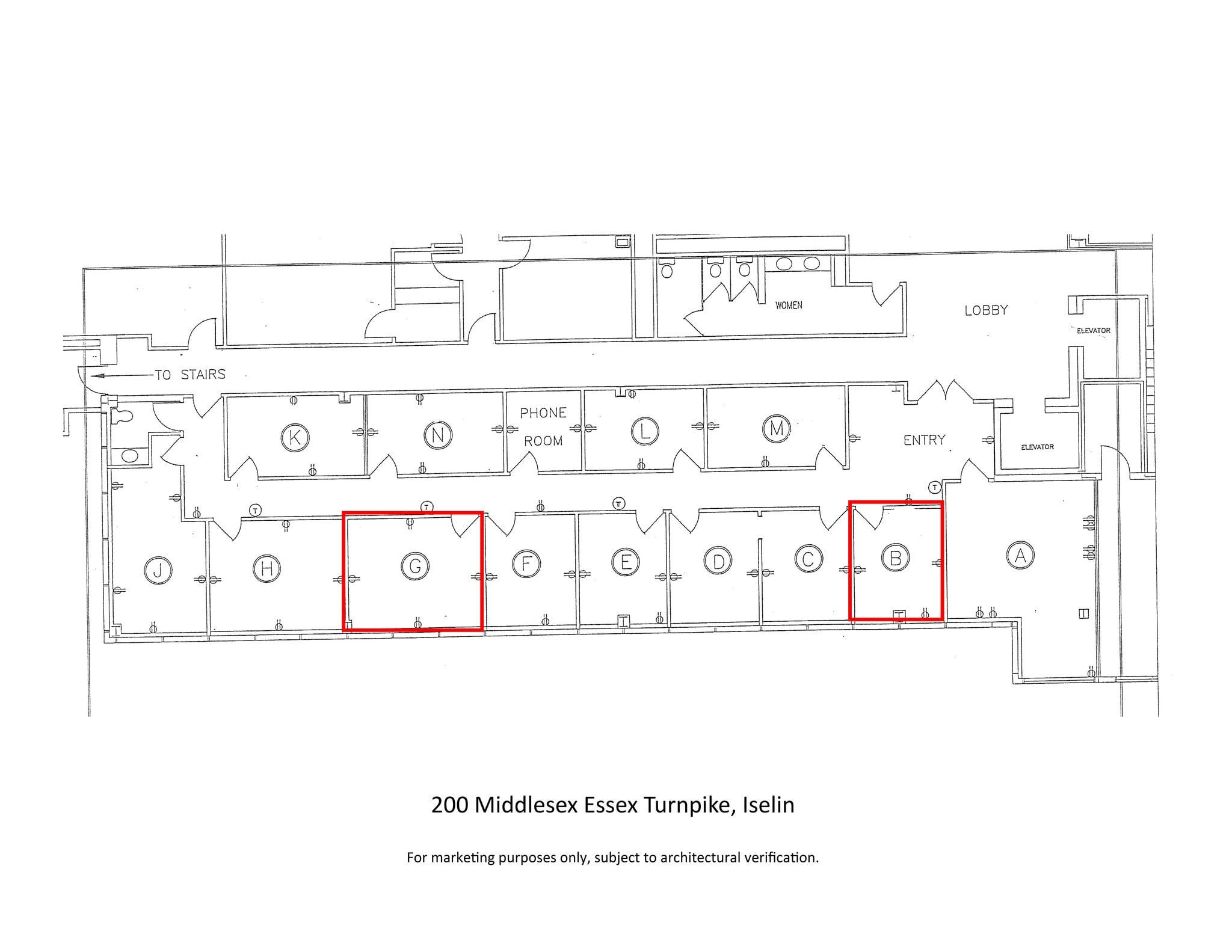 200 Middlesex Essex Tpke, Iselin, NJ to rent Site Plan- Image 1 of 1