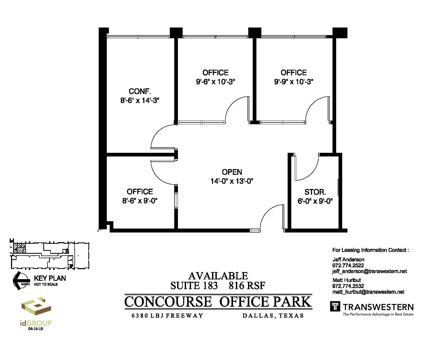 6350 LBJ Fwy, Dallas, TX to rent Floor Plan- Image 1 of 1