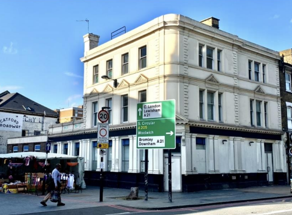 164-166 Rushey Green, London for sale - Building Photo - Image 1 of 3