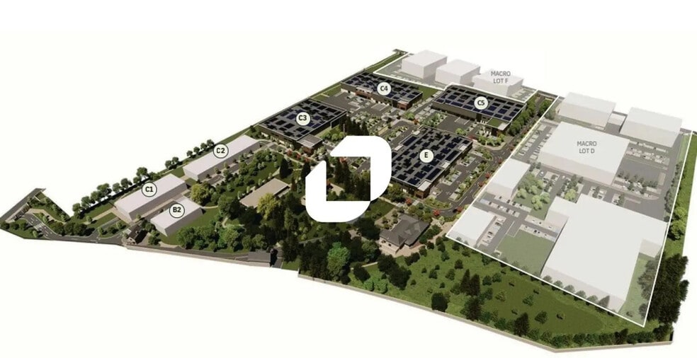 Land in Décines-Charpieu for sale - Aerial - Image 3 of 3