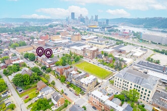 1207-1209 W North Ave, Pittsburgh, PA - AERIAL  map view - Image1