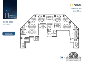 311 S Wacker Dr, Chicago, IL for rent Floor Plan- Image 1 of 2