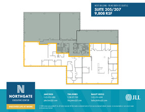 115 NE 100th St, Seattle, WA for rent Floor Plan- Image 1 of 2