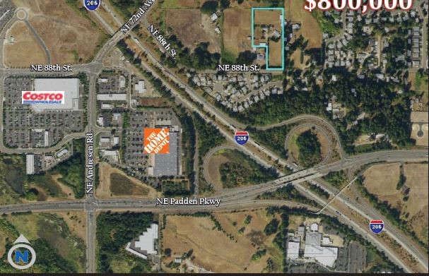 7636 NE 88th St, Vancouver, WA for sale - Aerial - Image 1 of 1