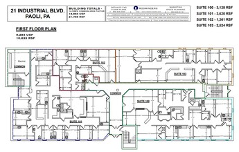 21 Industrial Blvd, Paoli, PA for rent Floor Plan- Image 1 of 1