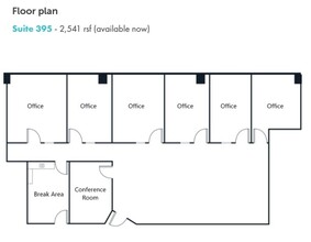 15373 Innovation Dr, San Diego, CA for rent Floor Plan- Image 1 of 1