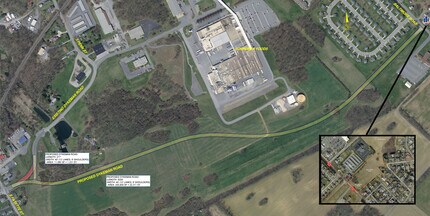 Baltimore Rd, Shippensburg, PA - AERIAL  map view