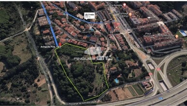Arenys de Munt, BAR - Aerial map view