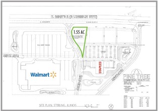 4115 E Lincolnway, Sterling, IL for sale Site Plan- Image 1 of 2