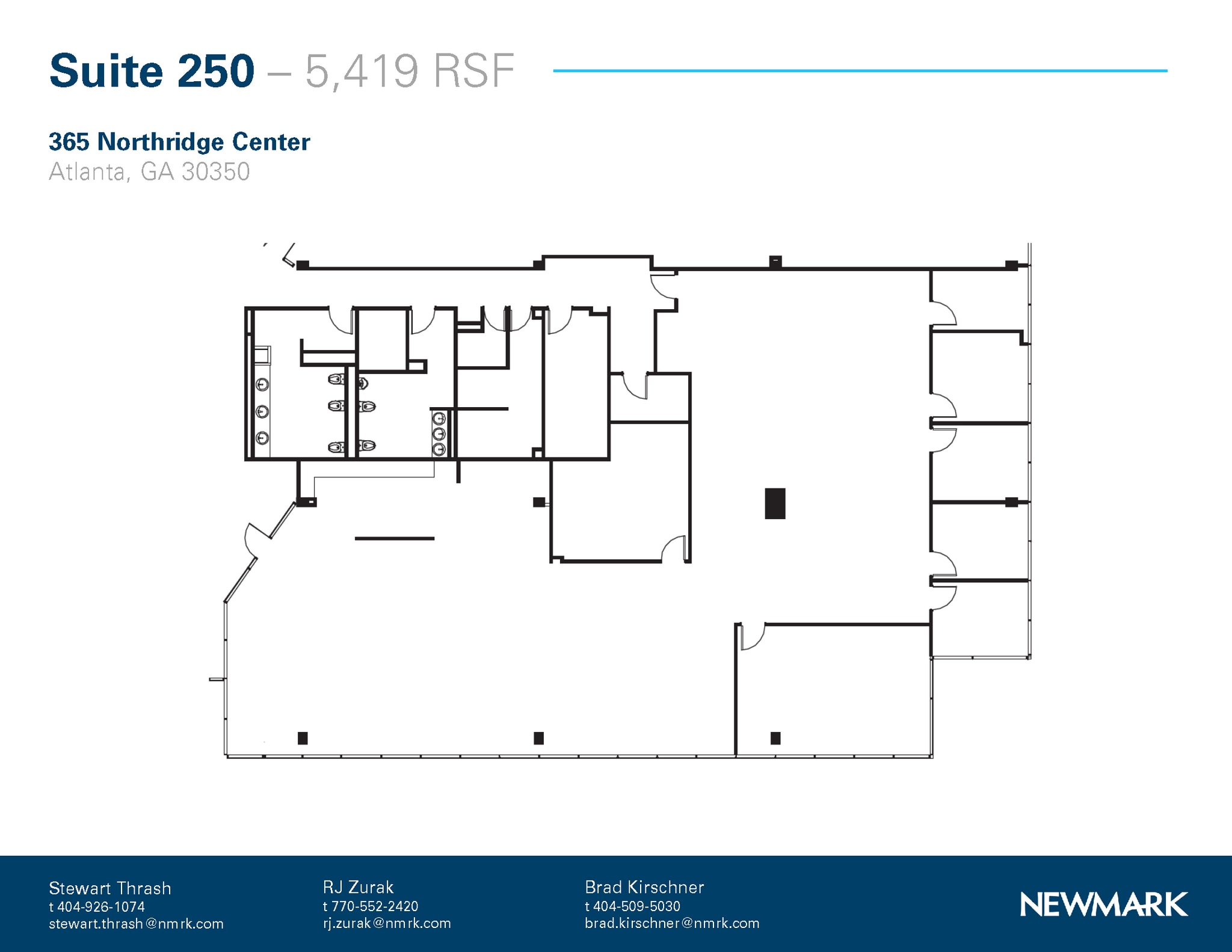 375 Northridge Rd, Atlanta, GA to rent Floor Plan- Image 1 of 1