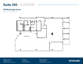 375 Northridge Rd, Atlanta, GA to rent Floor Plan- Image 1 of 1