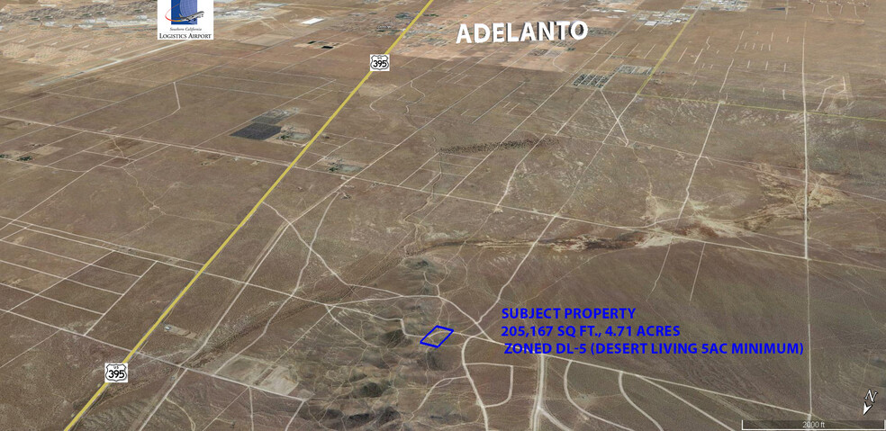 Desert Flower Rd, Adelanto, CA for sale - Primary Photo - Image 1 of 4