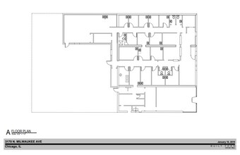 3170-3174 N Milwaukee Ave, Chicago, IL to rent Floor Plan- Image 2 of 2
